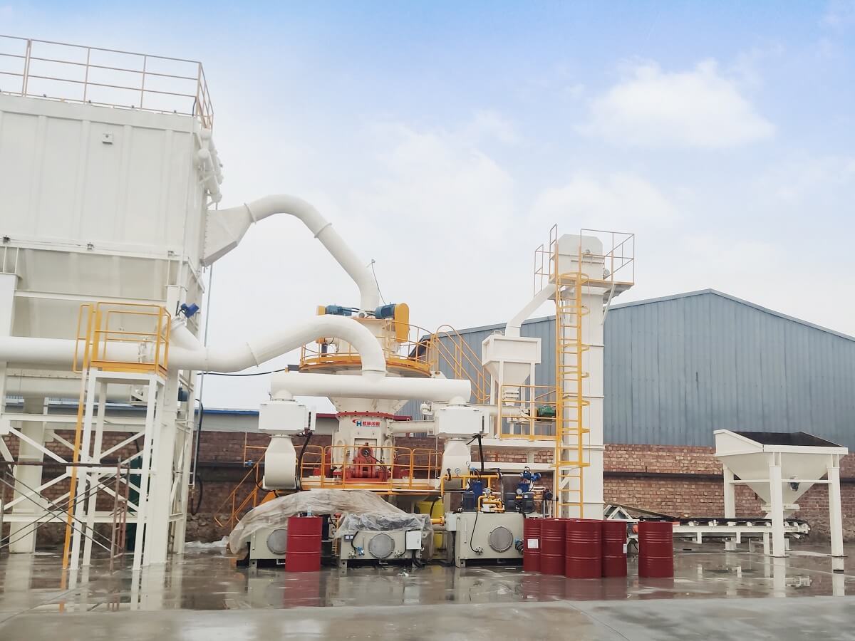 What mill is used to produce ultra fine mica powder?